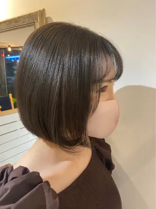ミディアム ayumi🦖/ 似合わせカラー🤎のヘアスタイル