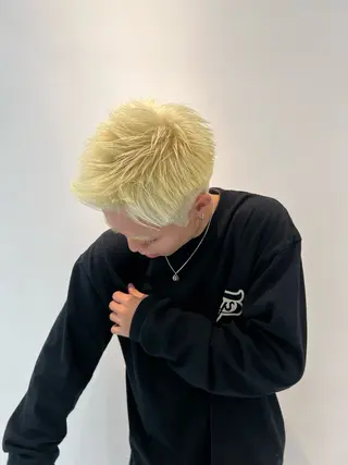 カラー メンズ 🎀ハイトーン🎀/ Chizukiのヘアスタイル