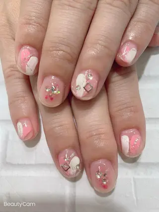 ネイル グラマラス ／アンジェアイのマツエク・マツパデザイン