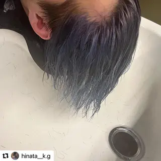 ショート カラー パーマ メンズ 🩷Eny terrace🩷のヘアスタイル