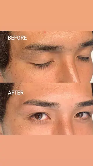 メンズ アイブロウ iBROW. 熊見怜奈の眉毛・アイブロウイメージ