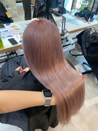 ロング 🌸cocomi🌸 透明感カラー🩶パリのヘアスタイル