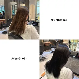 ロング カラー/髪質改善 トリートメント/優果のヘアスタイル
