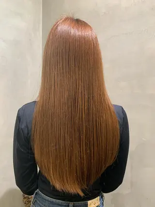 ロング カラー GO TODAY  SHAIR SALON 梅田NU茶屋町店所属・田中成美/レイヤー カット/透明感カラーのヘアスタイル