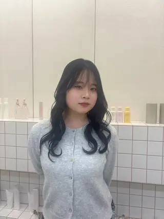 カラー Asumi/伏見 /ブリーチ/花屋併設のヘアスタイル