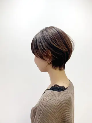 ショート カラー ボブ/大人ヘア k-two濱田のヘアスタイル