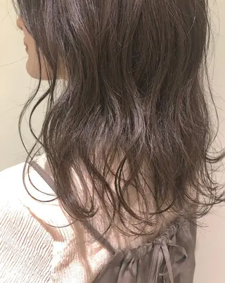 セミロング YUI🍊 ボブ/メンズパーマのヘアスタイル