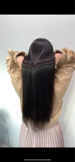 ロング カラー ヘアアレンジ EMANON池袋3rd所属・ナチュラル艶髪 なおき｜池袋美容師のヘアスタイル