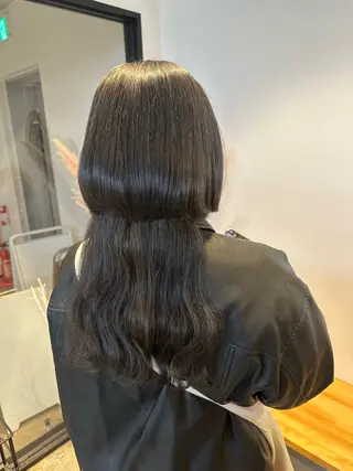 ロング カラー yuika .のヘアスタイル