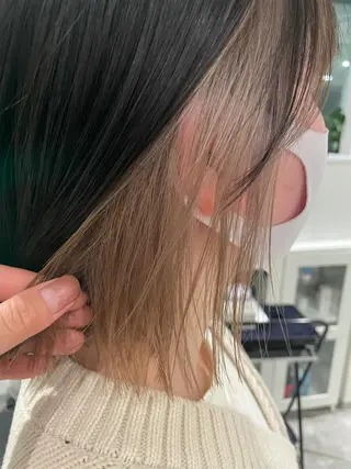 ショート カラー 京都美容師 塩のヘアスタイル