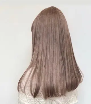 ロング カラー ヘアアレンジ 顔周りカット/髪質改 善/新宿/畑中稔里のヘアスタイル