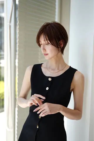 ショート カラー 加賀 千聖 /soigneのヘアスタイル