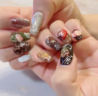 ネイル Nail Salon Bonita所属・フィルイン施術 SHIZUKAのネイルデザイン