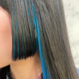 ロング カラー SANDRO所属・SANDRO eno☺︎のヘアスタイル