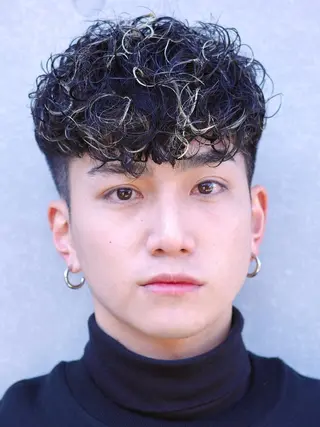 ミディアム パーマ メンズ fifth 天神大名所属・天神大名メンズパーマ 【fifth】のヘアスタイル