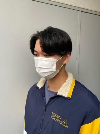 ショート パーマ メンズ 🟦ニュアンス/メン ズパーマ横浜🟦のヘアスタイル