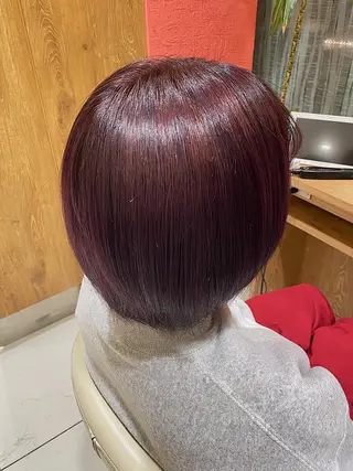 ショート カラー 佐伯 蓮のヘアスタイル