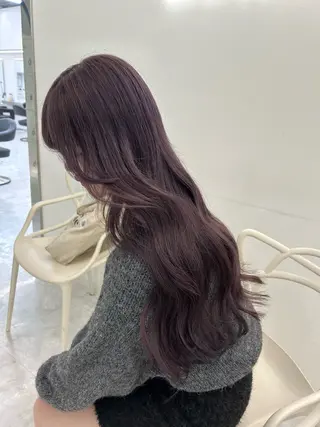 ロング 淡色ラベンダー♡ ニーナ🎀🦙のヘアスタイル