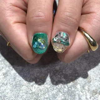 ネイル Nes.Nail所属・Miyagi Asamiのネイルデザイン