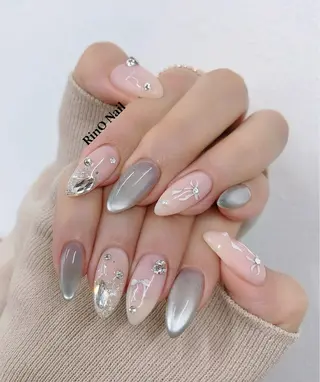 ショート RinO Nail Salon所属・Hin Rin 日本橋店のネイルデザイン