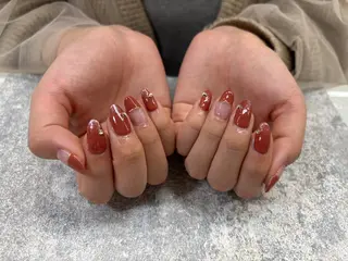ネイル 大島 玲奈のネイルデザイン