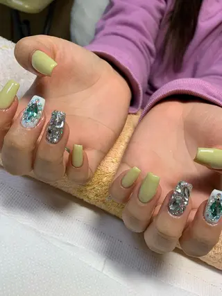 ネイル rukianail 新里のネイルデザイン