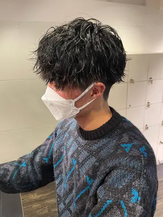 ショート パーマ メンズ メンズスタイル /メンズパーマ/須藤のヘアスタイル