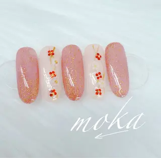 ネイル 胡蝶蘭レディースサロ ンNailMOKAのネイルデザイン