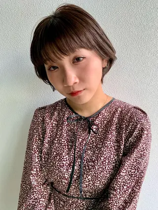 ショート カラー APPiiS所属・APPiiS 柳田 葵のヘアスタイル