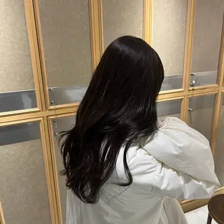 ロング 暗髪🐈‍⬛艶髪☔︎ 愛弥のヘアスタイル