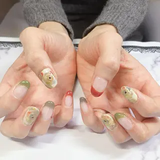 ネイル 奥園 良恵のネイルデザイン