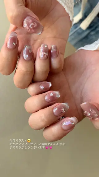 ネイル Lumos nails&eyelashes桜川店所属・Lumos hirocoのネイルデザイン