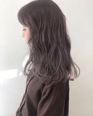 ミディアム カラー Hair Musee   柱店所属・topstylist 吉住 早織のヘアスタイル
