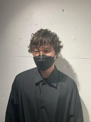 ミディアム 菊地 優斗のヘアスタイル