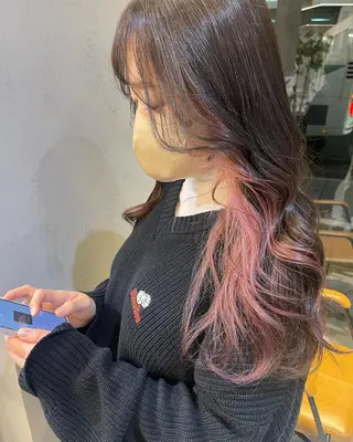 ミディアム カラー ヘアアレンジ ❥【韓国風ヘア】 stylist 林❥のエステ・リラクイメージ