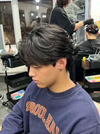 ショート 梅田/メンズ／美容師 パーマ/一色翔のヘアスタイル