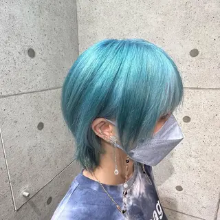 ショート 韓国パーマ 美容師 和田爽良のヘアスタイル