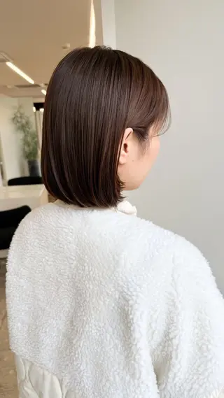 ミディアム カラー Atmos sunny terrace所属・suzu 野田美容師のヘアスタイル