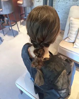 髪質改善/似合わせ カラー/レイヤーのヘアスタイル