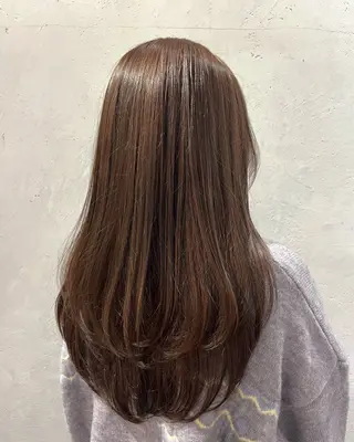 ロング 坂本 寧々のヘアスタイル