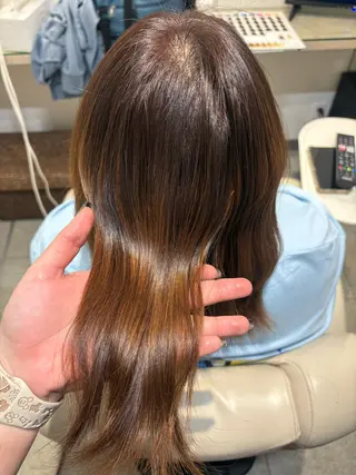 ミディアム neaf 六本木店所属・六本木🫧パーマ 望月彩音のヘアスタイル