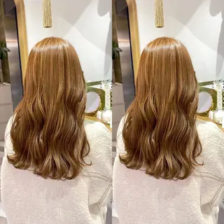 セミロング レイヤーカット /透明感カラー西田のヘアスタイル