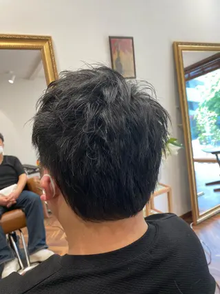 ショート メンズ gatto  nero所属・【似合わせカット 】🦋岩崎 美保🐾のヘアスタイル