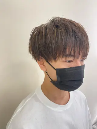 ショート メンズ 髪質改善/白髪ぼかし レイヤー　🌱千咲季のヘアスタイル