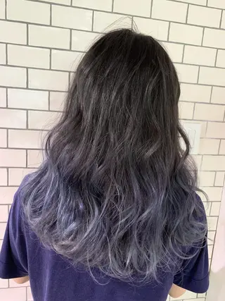 セミロング カラー ヘアアレンジ 指名支持率NO.1 スタイリストのヘアスタイル