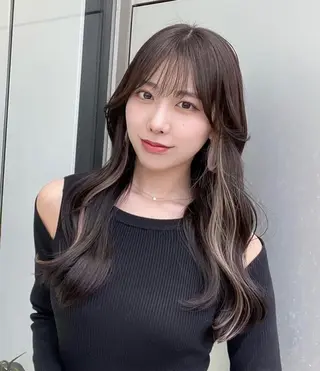 ミディアム カラー 🌫️大人韓国ヘア 🌫️naoyaのヘアスタイル