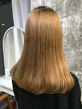 セミロング Piaコータロー ハイトーン&‪ボブのヘアスタイル