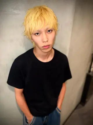 ショート カラー メンズ 優作 〜圧倒的信頼〜のヘアスタイル