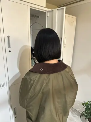 カラー 中澤 眸乃のヘアスタイル