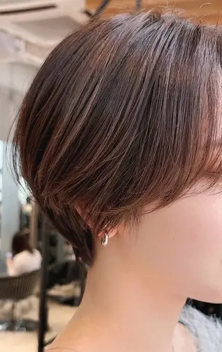ショート 佐々木 彩花のヘアスタイル